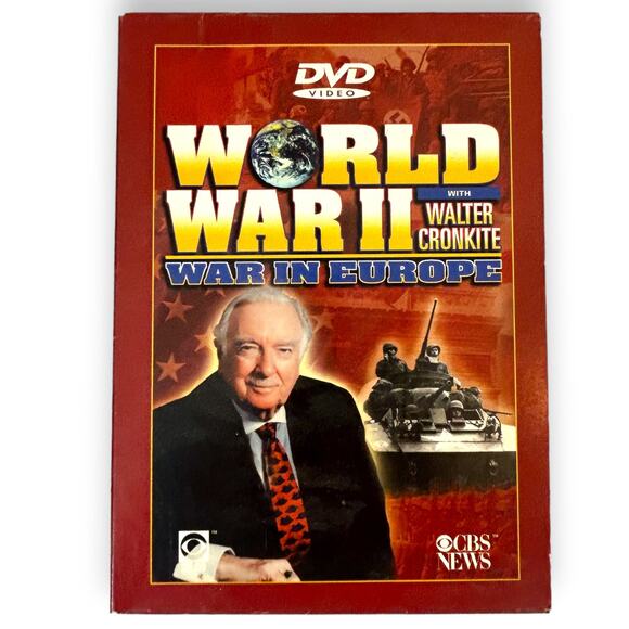 CBS | Media | World War Ii War In Europe With Walter Cronkite 3 Dvd Box ...